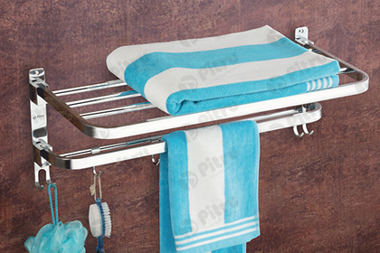 Double Decker Towel Rack - Folding